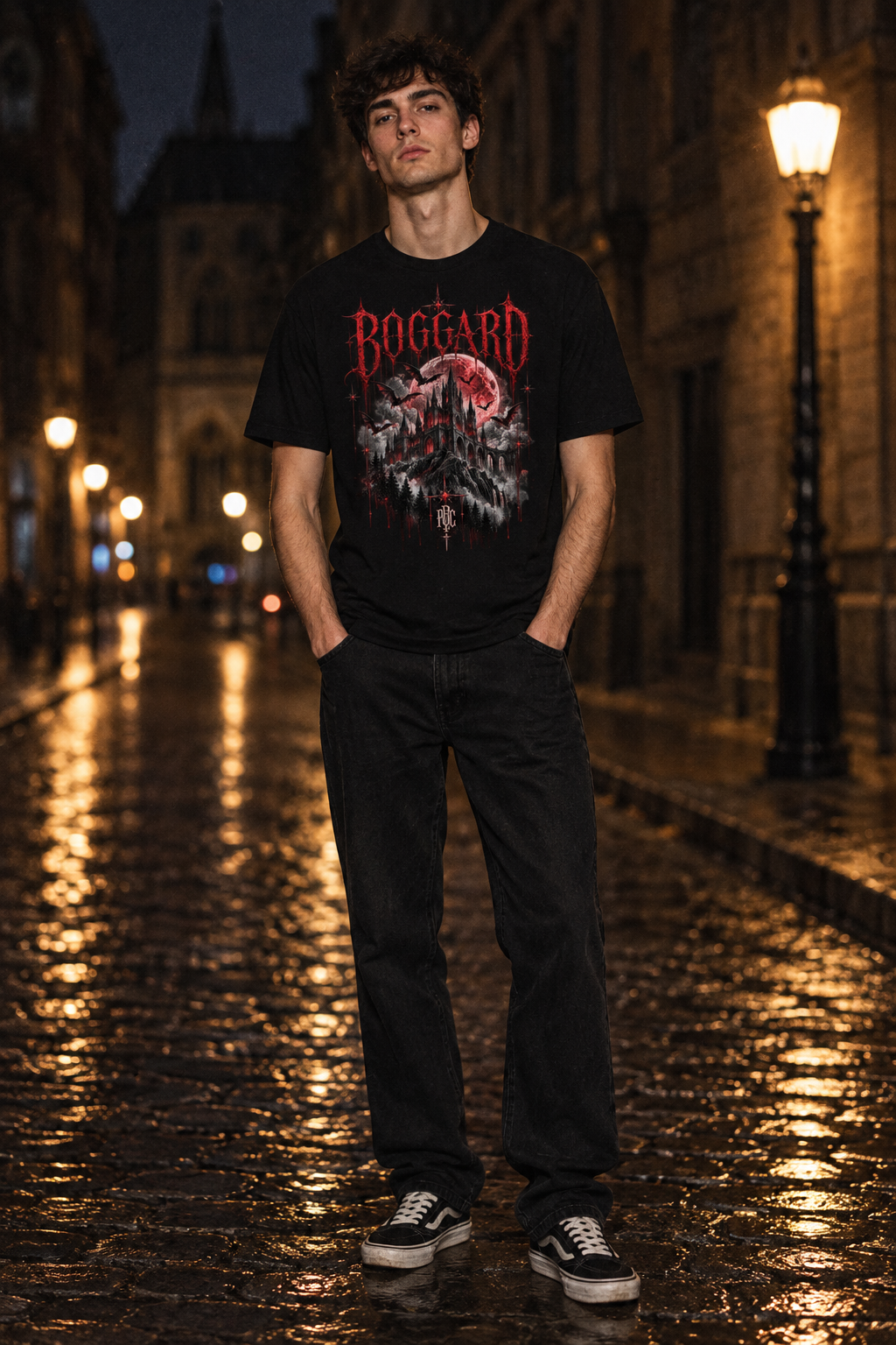 BOGGARD Black Tee — Realistic