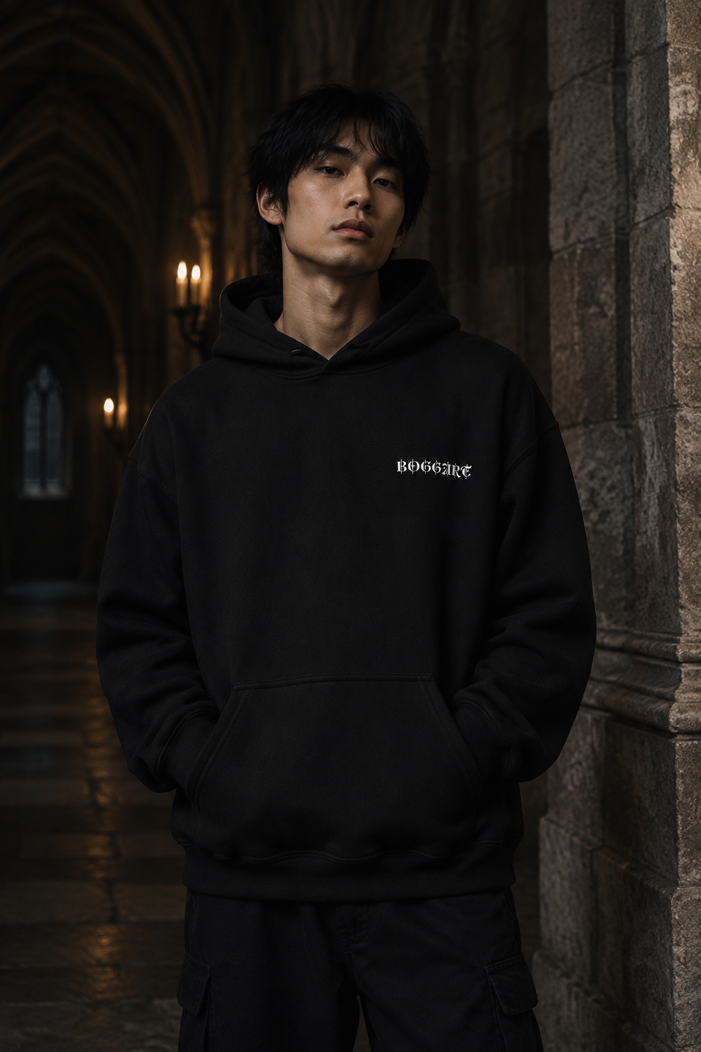 BOGGARD Hoodie Front — Realistic