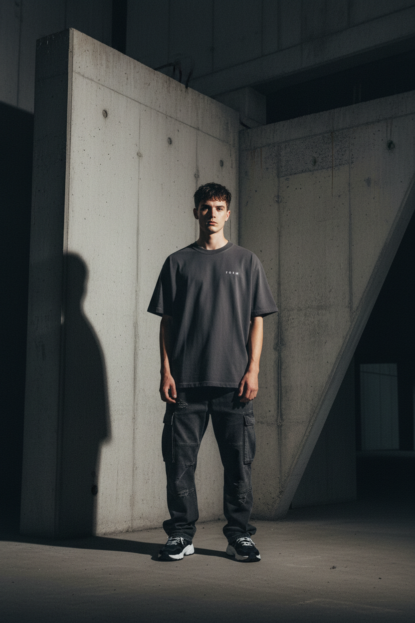 Brutalist Urban Portrait
