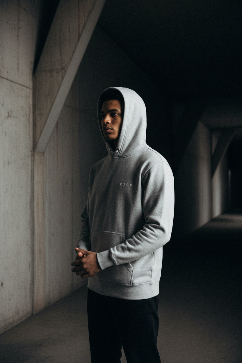 FORM Hoodie Carbon Grey — Hoodie Forward