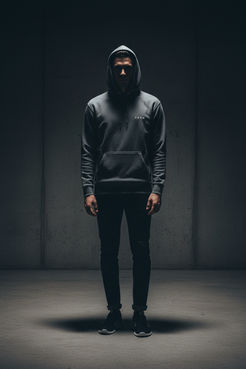 FORM Hoodie Charcoal — Hoodie Forward