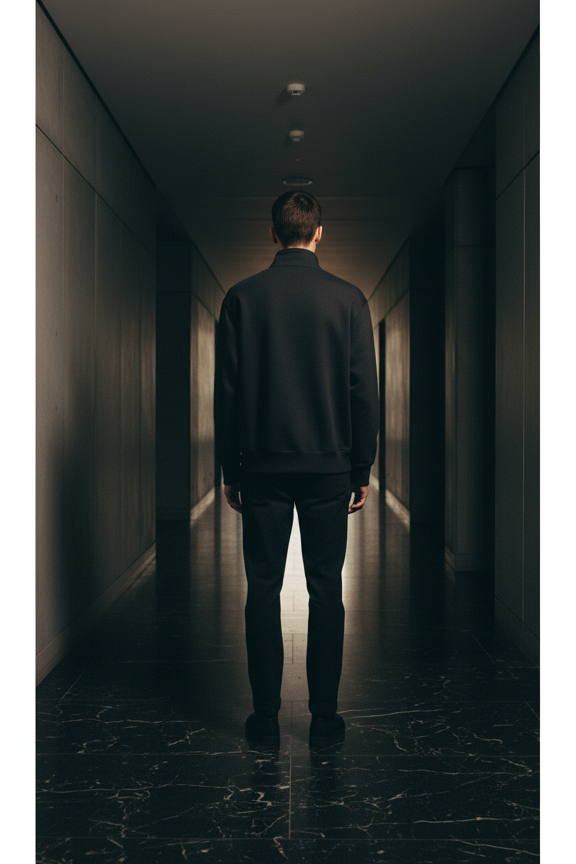 Half-Zip — Back Editorial