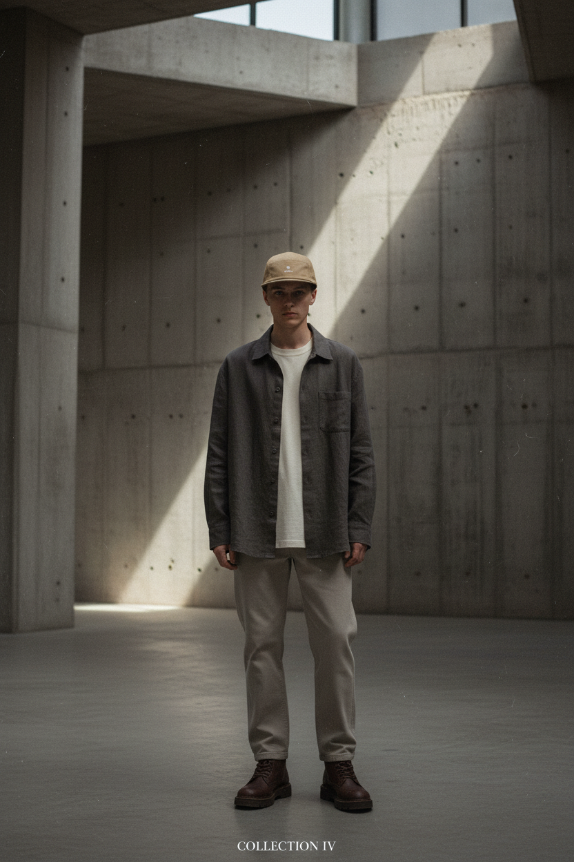 Khaki Cap Editorial