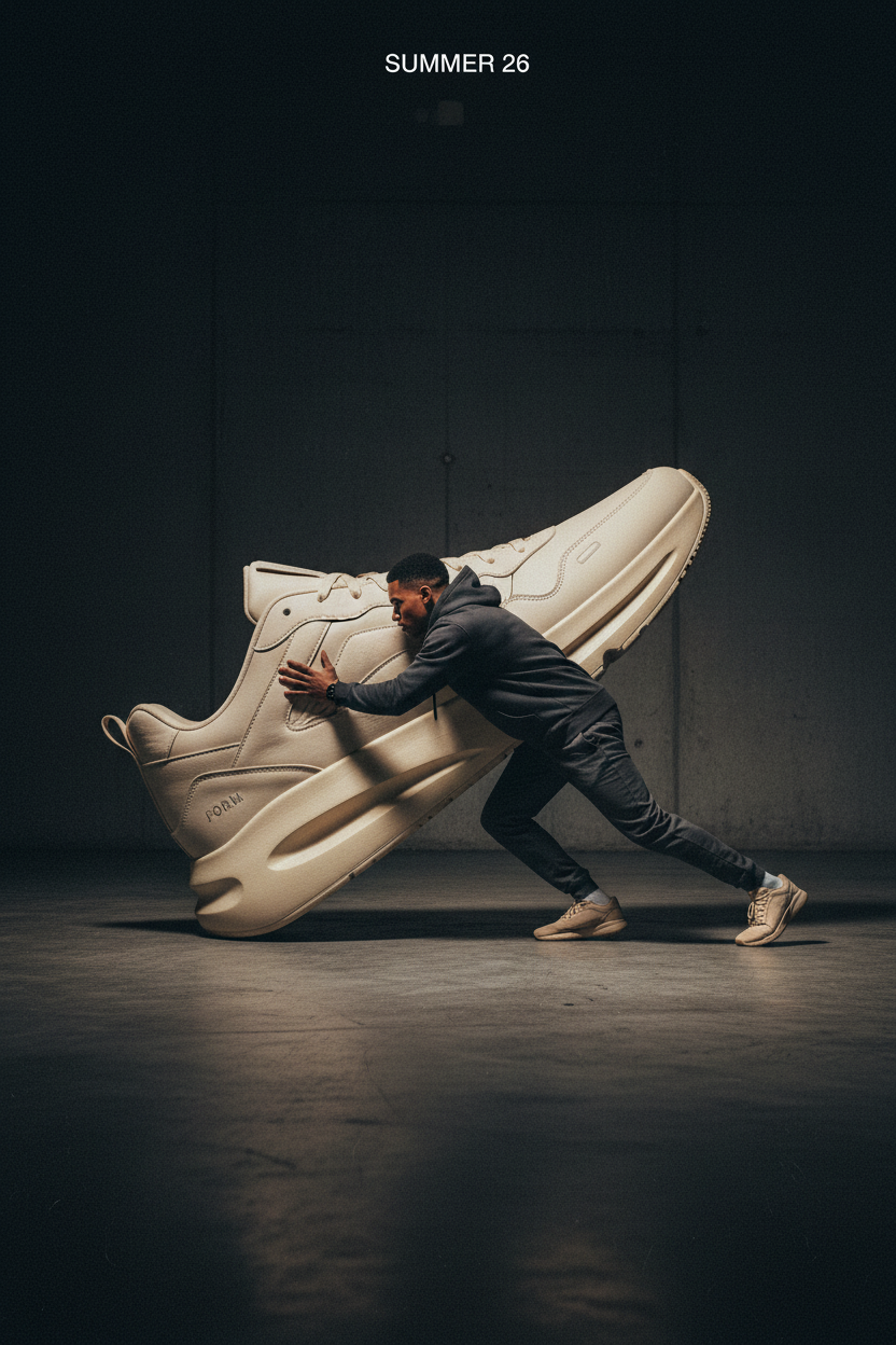 Male Sneaker Teaser — SUMMER 26 V1